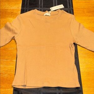 Cotton On Tan Ribbed Top